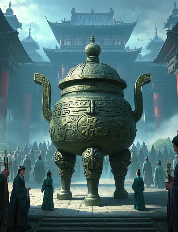 穿越成为一座鼎
